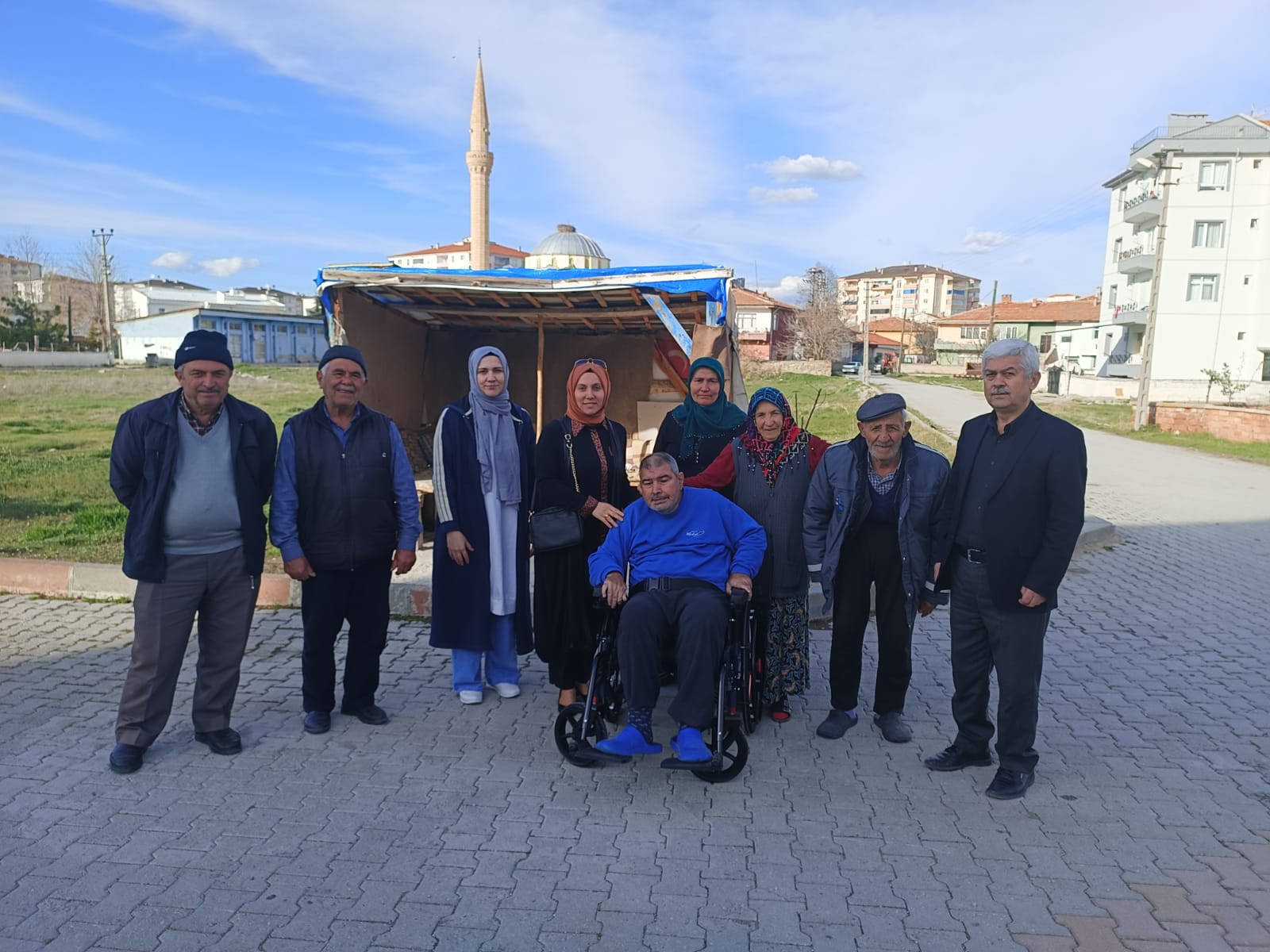 CEYLAN, BÄ°R ENGELLÄ°NÄ°N  DAHA HAYIR DUASINI ALDI